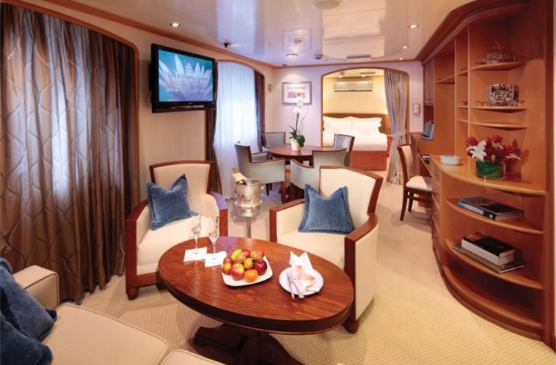 Admiral Suite, Xclusive Barbados, Luxe Yacht Cruise Barbados, Cruises, Jacht, Caraïbisch, Caribbean Cruise, SeaDream Yacht Cruise