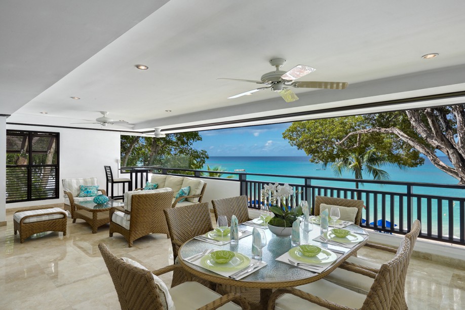 Villa appartement, strandvakantie barbados, luxe vakantie, St.james, 6 personen