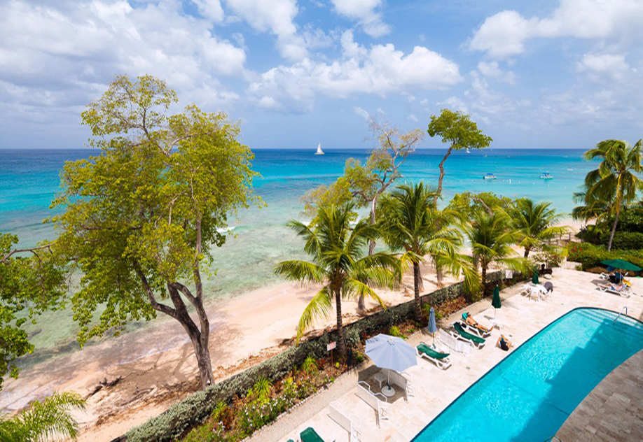 Villa Appartement Holetown Westkust Barbados direct aan strand voor 2 personen