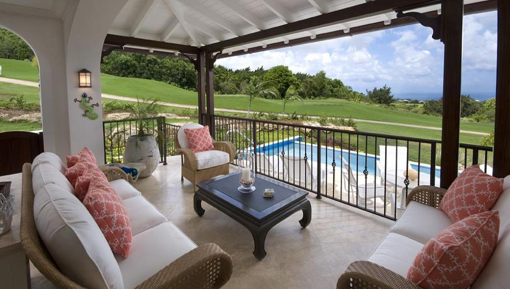 Luxe vakantiehuis bij een golfbaan, Apes Hill Club, Barbados, voor 6 personen 