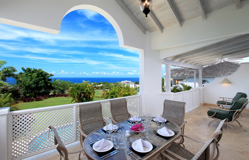 Ruim balkon met eetplaats, Royal Westmoreland, Barbados, 6 personen 