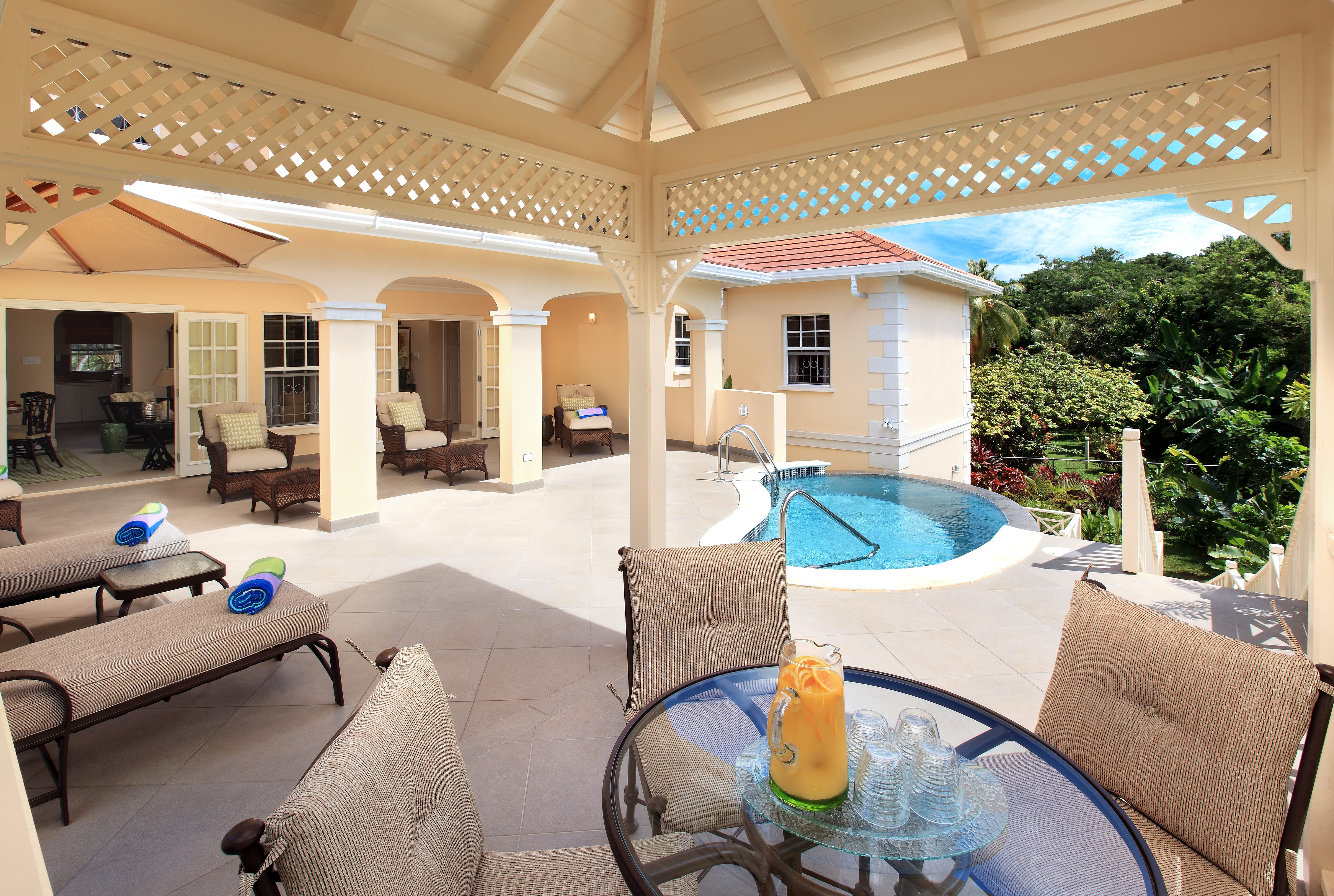 zwembad, luxe vakantie villa, st.james, barbados